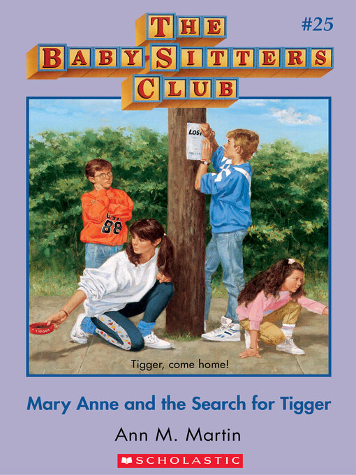 Title details for Mary Anne and the Search for Tigger by Ann M. Martin - Wait list